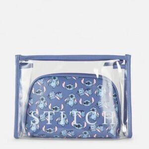 Primark Stitch 2 Piece Toilitry Bag Set